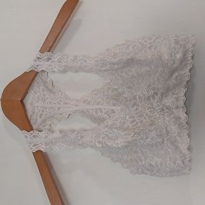 Felina Bralette, White, Size Medium, Gently Used